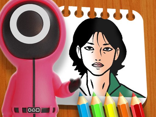 Squid Game Coloring Book Mode