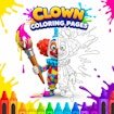 Clown Coloring Pages Mode Race