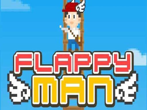Flappy Man Land Jump