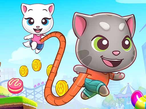 Tom and Angela Jump Race