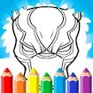 Black Panther Mask Coloring Pages Jump