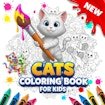 Cats Coloring Book for Kids Dash