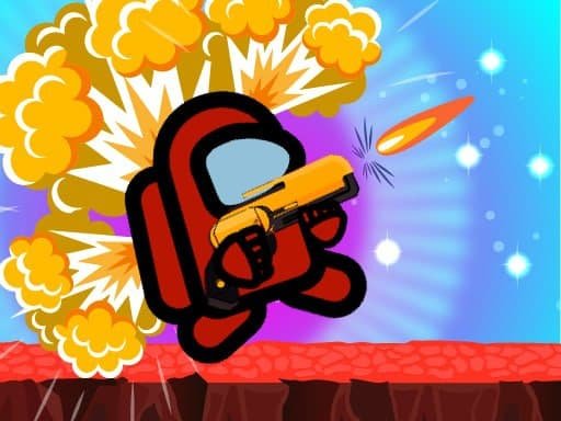 Among Us Commander Shoot Zombies Run