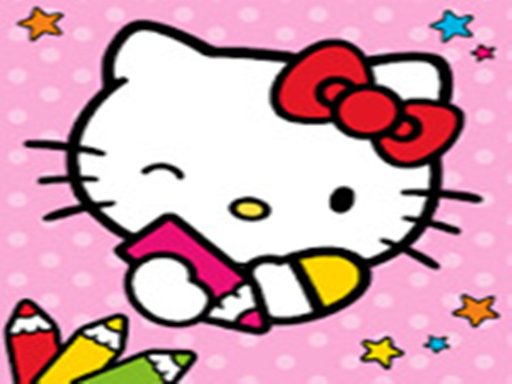 Color and Paint By Number With Hello Kitty Dash Legends