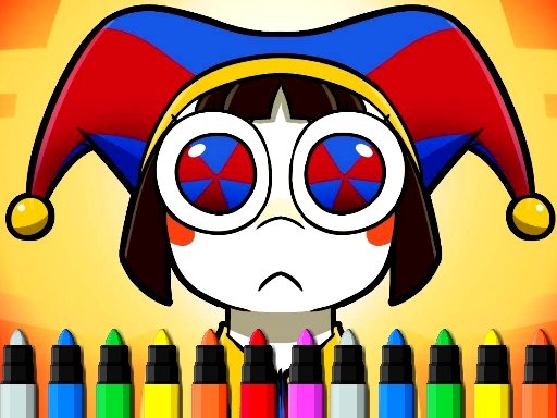 Digital Circus Coloring Adventure Challenge Island