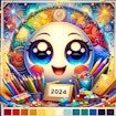 Happy New Year 2024 Coloring Game Odyssey