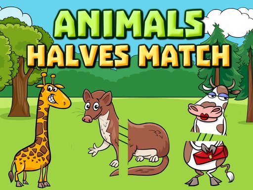 Animals Halves Match Arena Fun