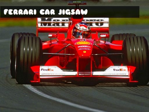 FERRARI CAR JIGSAW Odyssey Adventure