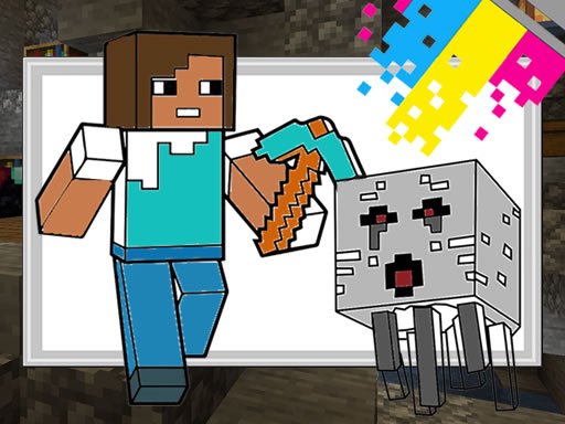 Minecraft Coloring Pages Fun