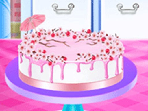 Cherry Blossom Cake Cooking  Food Game Quest