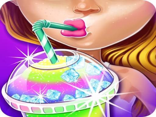 Ice Slushy Maker Rainbow Desserts Game Escape