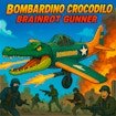Bombardino Crocodilo Brainrot Gunner Run
