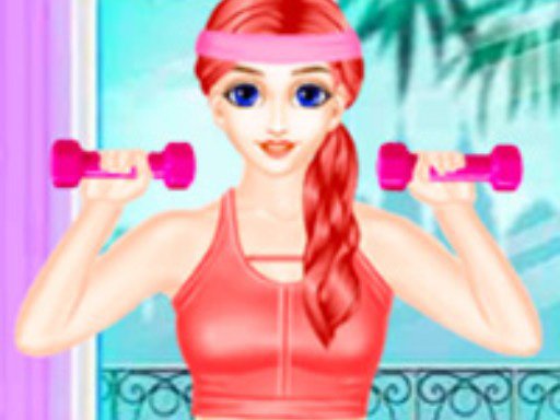 Fashion Girl Fitness Plan Game Island