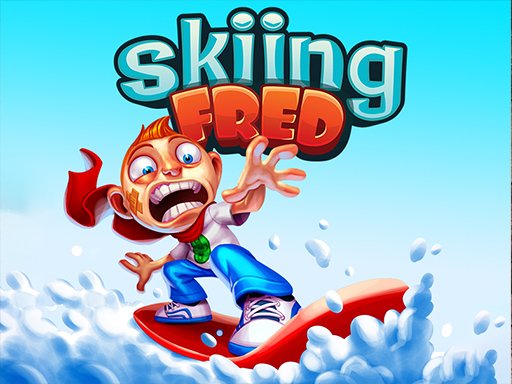 Skiing Fred Land