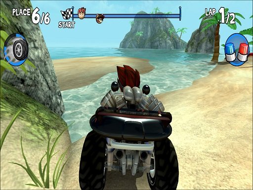 Buggy Game Beach 2022 3D Land