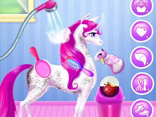 My Unicorn Magic Horse Dash Jump