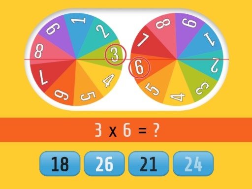 Multiplication Roulette Dash