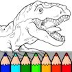 Dinos Coloring Book Journey Race