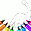 Dinosaur Coloring Pages Kids Arena Journey