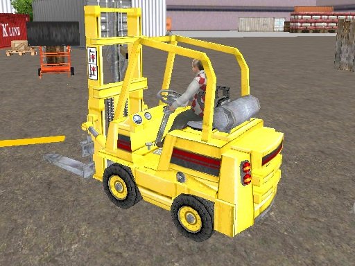 Driving Forklift Sim Land Dash
