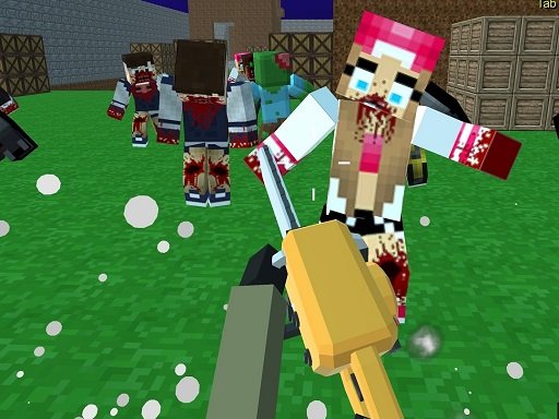 Advanced Blocky SWAT Zombie Saga