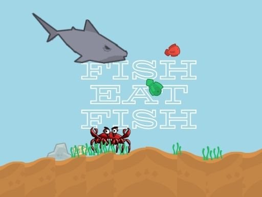 Fish eat fish 2 player World Run