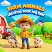 Farm Animals Coloring Book for Kids Master Escape