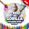 Gorilla Coloring Book for Kids Battle Mode