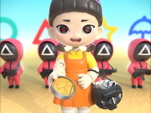 Squid Game the 7 challenge Land Island