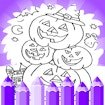 Kid Halloween Coloring Pages Mode