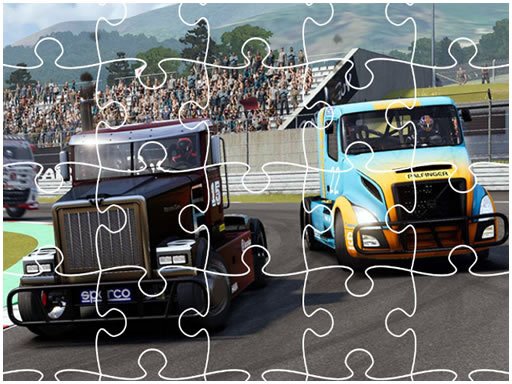 Racing Trucks Jigsaw Race Odyssey