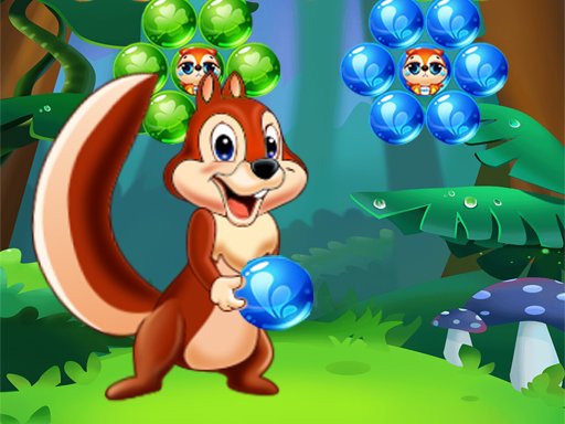Bubbles Shooter Squirrel World Adventure