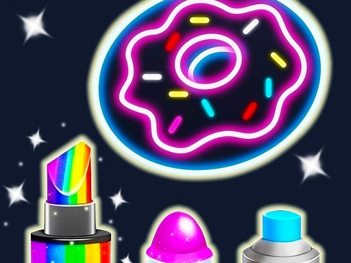 Kids Glow Paint Game Escape