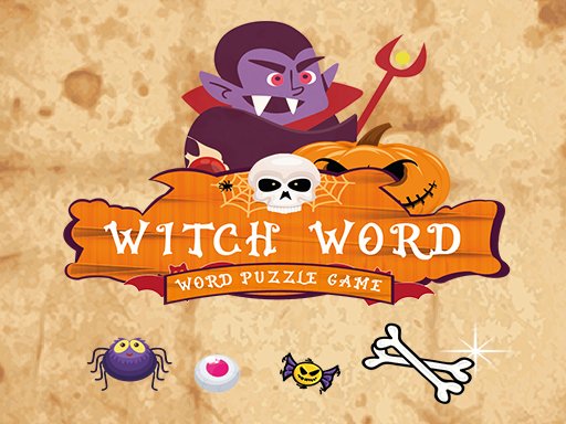 Witch Word Halloween Puzzle Game Battle