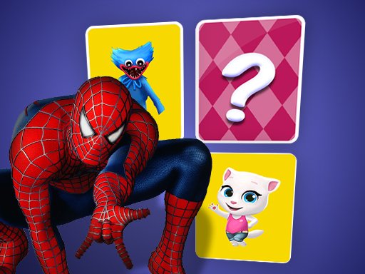 Spiderman Memory Card Match Jump Legends
