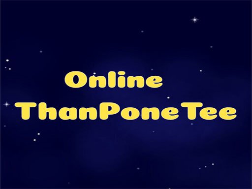 Online Than Pone Tee Race Challenge