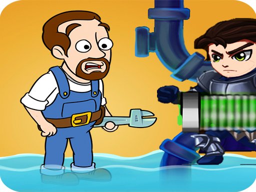 Plumber Water Pipes Hero Pipe Rescue Water Puzzle Arena