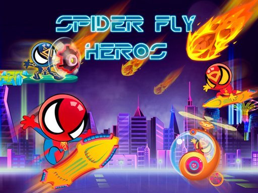Spider Fly Heroes Adventure Land