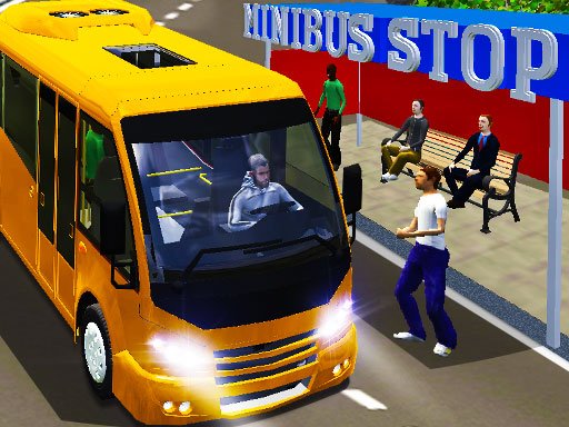 City Minibus Driver Land Story
