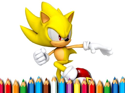 Sonic Coloring Book Challenge