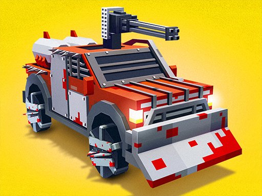 Zombie Derby Blocky Roads Adventure