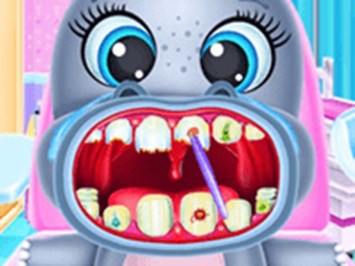Baby Hippo Dental Care  Fun Surgery Game Race
