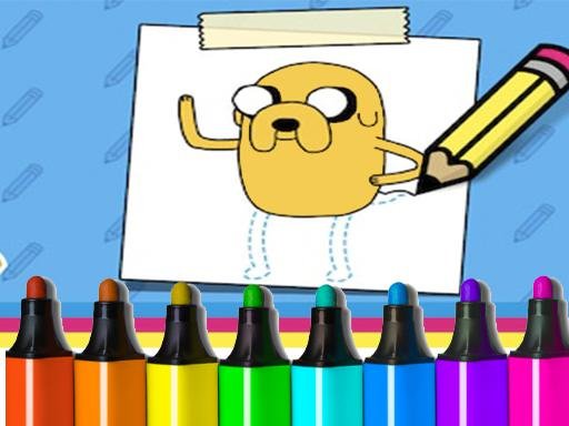 Adventure Time How to Draw Jake  Escape Legends