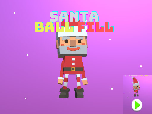 Santa Ball Fill 3D Adventure