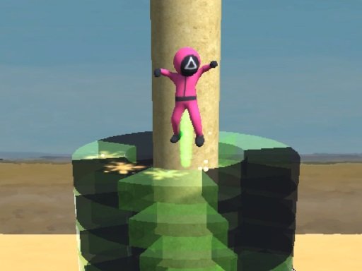 Glass Challenge Squid Game Run Jump