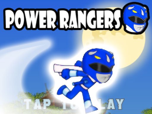 Blue Ranger High Jump Race