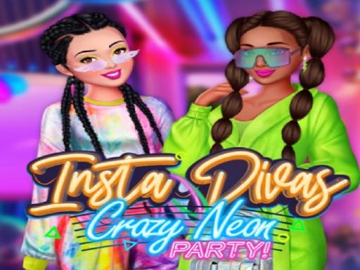 Insta Divas Crazy Neon Party Jump