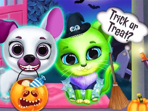 Scary Makeover Halloween Pet Salon Quest