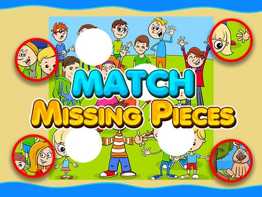 Match Missing Pieces Kids Educational Game Fun