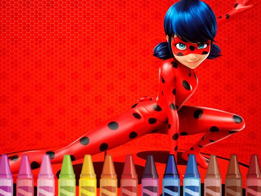 Miraculous Ladybug Coloring Land Arena
